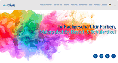 Desktop Screenshot of newcolors.bz